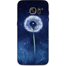 Gramaphone Galaxy S7 Edge Uyumlu Çiçek Desenli Telefon Kılıfı + Ekran Koruyucu - 5787