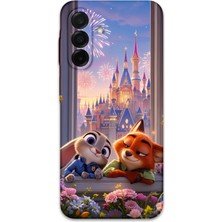 Gramaphone Galaxy A17 Uyumlu Zootopia Desenli Telefon Kılıfı + Ekran Koruyucu - 5943