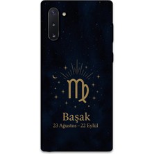 Gramaphone Galaxy Note 10 Uyumlu Başak Burcu Desenli Telefon Kılıfı + Ekran Koruyucu - 5773