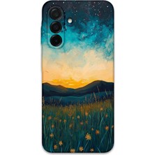 Gramaphone Galaxy A17 Uyumlu Uzay Desenli Telefon Kılıfı + Ekran Koruyucu - 5871