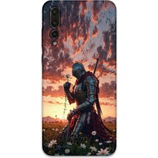 Gramaphone Huawei P20 Pro Uyumlu Retro Desenli Telefon Kılıfı + Ekran Koruyucu - 5842