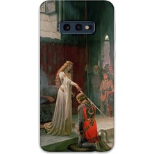 Gramaphone Galaxy S10E Uyumlu Retro Desenli Telefon Kılıfı + Ekran Koruyucu - 5835