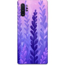 Gramaphone Galaxy Note 10 Plus Uyumlu Çiçek Desenli Telefon Kılıfı + Ekran Koruyucu - 5798