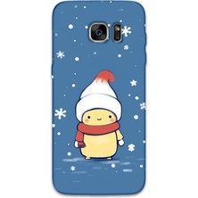 Gramaphone Galaxy S7 Edge Uyumlu Tavşan Desenli Telefon Kılıfı + Ekran Koruyucu - 5808