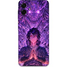 Gramaphone Galaxy A07 Uyumlu Anime Desenli Telefon Kılıfı + Ekran Koruyucu - 5901