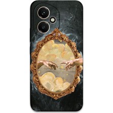 Gramaphone Honor 400 Uyumlu Retro Desenli Telefon Kılıfı + Ekran Koruyucu - 5836