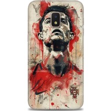 Rulet Samsung Galaxy J2 Core Hd Baskılı Kılıf + Seramik Tam Kaplayan Ekran Koruyucu 5