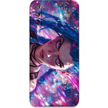 Gramaphone Huawei P Smart S Uyumlu Anime Desenli Telefon Kılıfı + Ekran Koruyucu - 5912