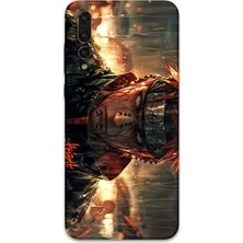 Gramaphone Huawei P20 Pro Uyumlu Anime Desenli Telefon Kılıfı + Ekran Koruyucu - 5925