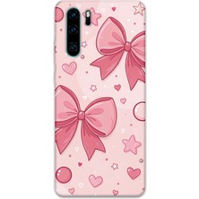 Gramaphone Huawei P30 Pro Uyumlu Kurdele Desenli Telefon Kılıfı + Ekran Koruyucu - 5803