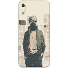 Gramaphone Huawei Y6 2019 Uyumlu Anime Desenli Telefon Kılıfı + Ekran Koruyucu - 5878