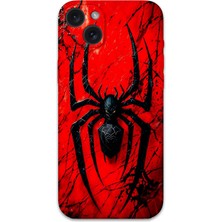 Gramaphone iPhone 15 Plus Uyumlu Spiderman Desenli Telefon Kılıfı + Ekran Koruyucu - 5932