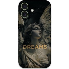 Gramaphone iPhone 16 Plus Uyumlu Retro Desenli Telefon Kılıfı + Ekran Koruyucu - 5832