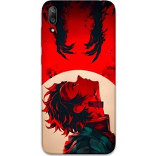 Gramaphone Huawei Y7 Prime 2019 Uyumlu Anime Desenli Telefon Kılıfı + Ekran Koruyucu - 5898