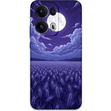 Gramaphone Oppo Reno 13 Pro 5g Uyumlu Çiçek Desenli Telefon Kılıfı + Ekran Koruyucu - 5797