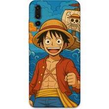 Gramaphone Huawei P20 Pro Uyumlu Anime Desenli Telefon Kılıfı + Ekran Koruyucu - 5753