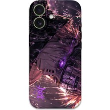Gramaphone iPhone 16 Plus Uyumlu Anime Desenli Telefon Kılıfı + Ekran Koruyucu - 5920
