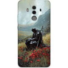 Gramaphone Huawei Mate 10 Pro Uyumlu Retro Desenli Telefon Kılıfı + Ekran Koruyucu - 5840