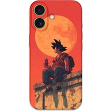 Gramaphone iPhone 16 Plus Uyumlu Anime Desenli Telefon Kılıfı + Ekran Koruyucu - 5900