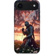 Gramaphone iPhone 17 Air Uyumlu Retro Desenli Telefon Kılıfı + Ekran Koruyucu - 5842