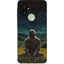 Gramaphone Galaxy A07 Uyumlu Retro Desenli Telefon Kılıfı + Ekran Koruyucu - 5844