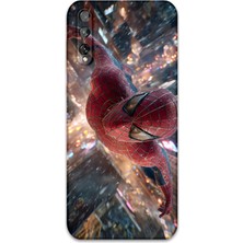 Gramaphone Huawei P Smart S Uyumlu Spiderman Desenli Telefon Kılıfı + Ekran Koruyucu - 5935