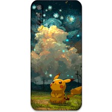 Gramaphone Huawei P Smart S Uyumlu Pikacu Desenli Telefon Kılıfı + Ekran Koruyucu - 5940