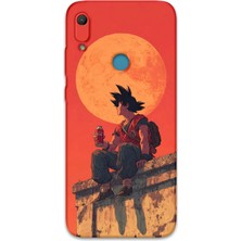 Gramaphone Huawei Y6S Uyumlu Anime Desenli Telefon Kılıfı + Ekran Koruyucu - 5900