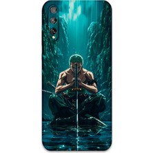 Gramaphone Huawei P Smart S Uyumlu Anime Desenli Telefon Kılıfı + Ekran Koruyucu - 5757