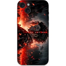 Gramaphone iPhone 15 Plus Uyumlu Anime Desenli Telefon Kılıfı + Ekran Koruyucu - 5922