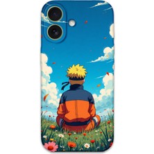 Gramaphone iPhone 16 Plus Uyumlu Anime Desenli Telefon Kılıfı + Ekran Koruyucu - 5747