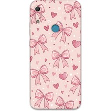 Gramaphone Huawei Y6S Uyumlu Kurdele Desenli Telefon Kılıfı + Ekran Koruyucu - 5802