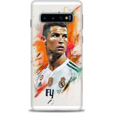 Rulet Samsung Galaxy S10 Hd Baskılı Kılıf + Seramik Tam Kaplayan Ekran Koruyucu 7