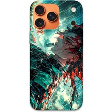 Gramaphone iPhone 17 Pro Uyumlu Anime Desenli Telefon Kılıfı + Ekran Koruyucu - 5909