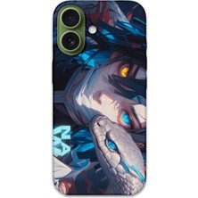 Gramaphone iPhone 17 Uyumlu Anime Desenli Telefon Kılıfı + Ekran Koruyucu - 5748