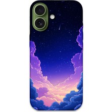 Gramaphone iPhone 17 Uyumlu Uzay Desenli Telefon Kılıfı + Ekran Koruyucu - 5867