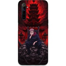 Gramaphone Realme 6 Uyumlu Anime Desenli Telefon Kılıfı + Ekran Koruyucu - 5903