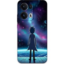Gramaphone Oppo Reno 13 Pro 5g Uyumlu Rick Desenli Telefon Kılıfı + Ekran Koruyucu - 5944