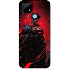 Gramaphone Realme C21 Uyumlu Superman Desenli Telefon Kılıfı + Ekran Koruyucu - 5929