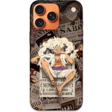 Gramaphone iPhone 17 Pro Max Uyumlu Anime Desenli Telefon Kılıfı + Ekran Koruyucu - 5887