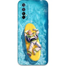 Gramaphone Realme 7 Uyumlu Toy Story Desenli Telefon Kılıfı + Ekran Koruyucu - 5945