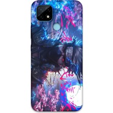 Gramaphone Realme C21 Uyumlu Anime Desenli Telefon Kılıfı + Ekran Koruyucu - 5910
