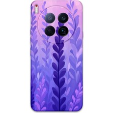 Gramaphone Tecno Camon 40 Premier 5g Uyumlu Çiçek Desenli Telefon Kılıfı + Ekran Koruyucu - 5798