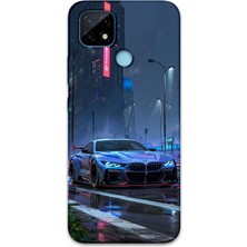 Gramaphone Realme C25 Uyumlu Araba Desenli Telefon Kılıfı + Ekran Koruyucu - 5767