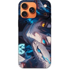 Gramaphone iPhone 17 Pro Uyumlu Anime Desenli Telefon Kılıfı + Ekran Koruyucu - 5748