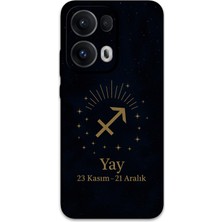 Gramaphone Oppo Reno 13 Pro 5g Uyumlu Yay Burcu Desenli Telefon Kılıfı + Ekran Koruyucu - 5776