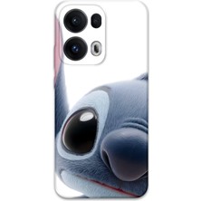 Gramaphone Oppo Reno 13 Pro 5g Uyumlu Stitch Desenli Telefon Kılıfı + Ekran Koruyucu - 5946