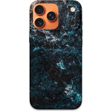 Gramaphone iPhone 17 Pro Max Uyumlu Mermer Desenli Telefon Kılıfı + Ekran Koruyucu - 5819