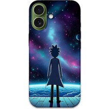 Gramaphone iPhone 17 Uyumlu Rick Desenli Telefon Kılıfı + Ekran Koruyucu - 5944