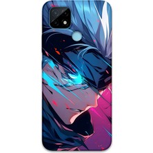 Gramaphone Realme C25 Uyumlu Anime Desenli Telefon Kılıfı + Ekran Koruyucu - 5902
